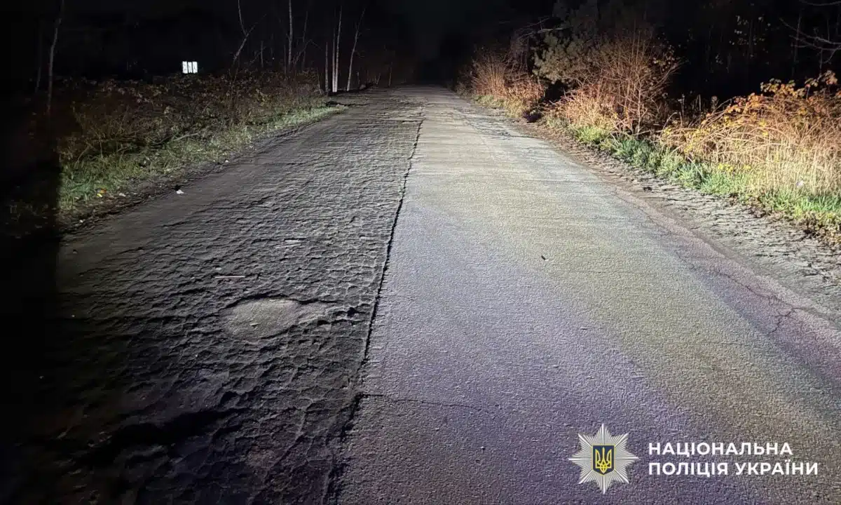 На Володимиреччині мотоцикліст збив дівчинку: 12-річна дитина у лікарні Ділянка дороги, на якій мотоцикліст збив дівчинку.