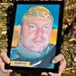 2 листопада у Рівному попрощалися із захисником України Ігорем Якимчуком Портрет Ігоря Якимчука.