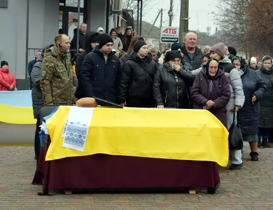 Похорон Михайла Вариводи.