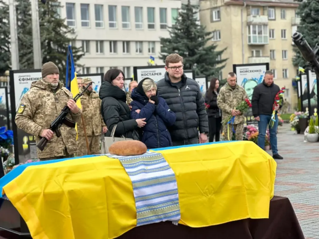 Похорон Сергія Фоміна.