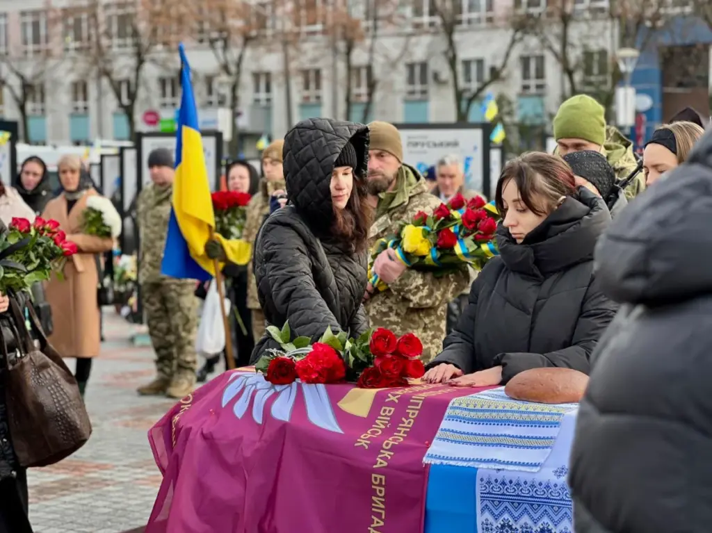 Похорон Євгена Грабового.
