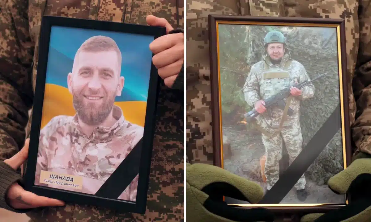 Портрети Тимура Шанави і Юрія Звінчука.