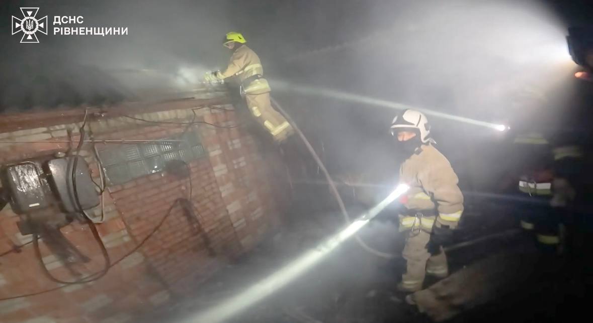 ДСНС гасять пожежу