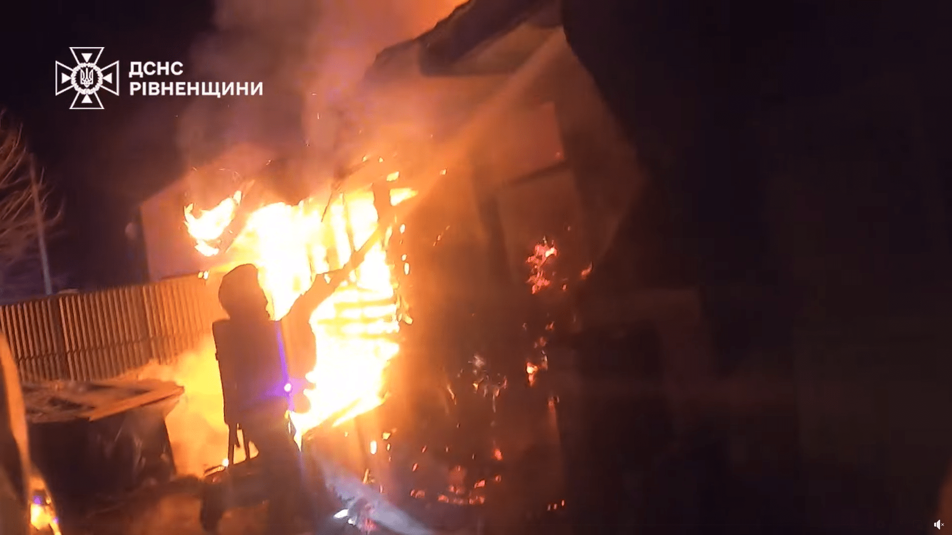 Пожежа у Рівному.