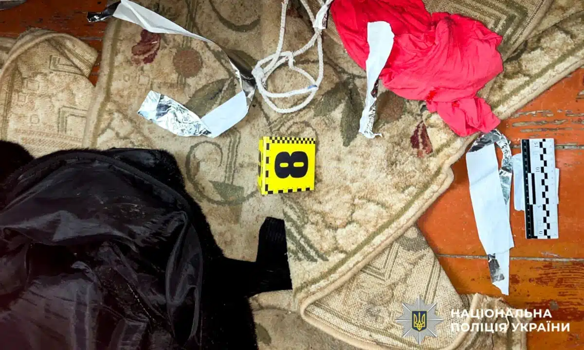 Місце, де зловмисник скоїв розбійний напад на пенсіонерку.