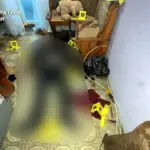 На підлозі лежить тіло. Зловмисника, який убив знайого затримали.