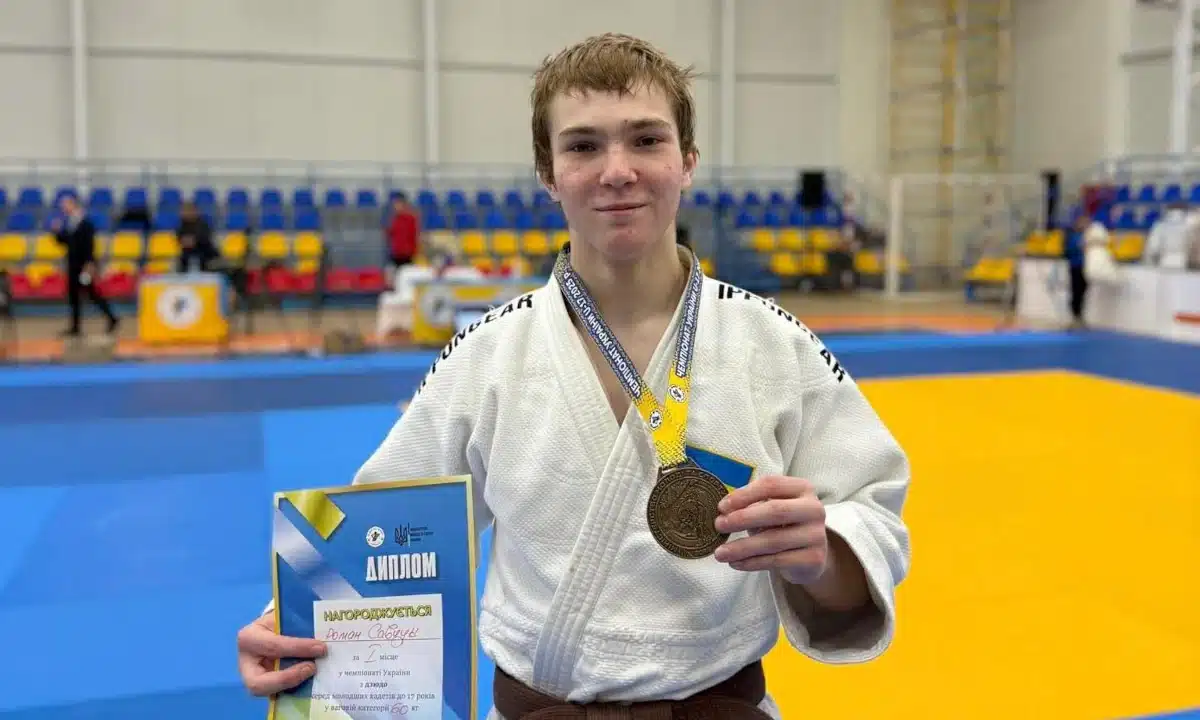 Чемпіон дзюдо Роман Савчук.