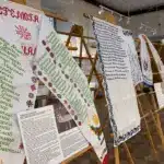 Рушники надії у музеї.