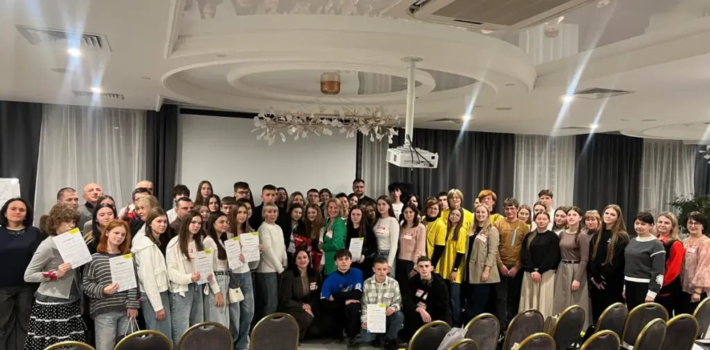 Учасники табору підприємництва у Рівному.