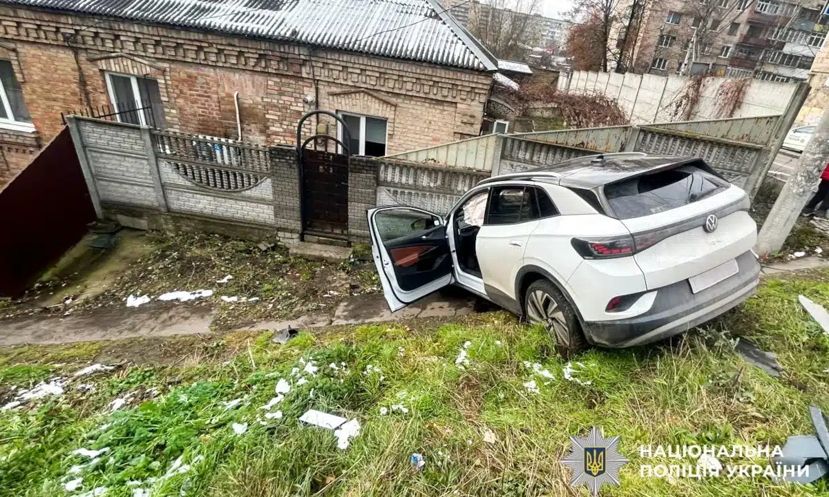 ДТП на вул. Вербовій у Рівному.