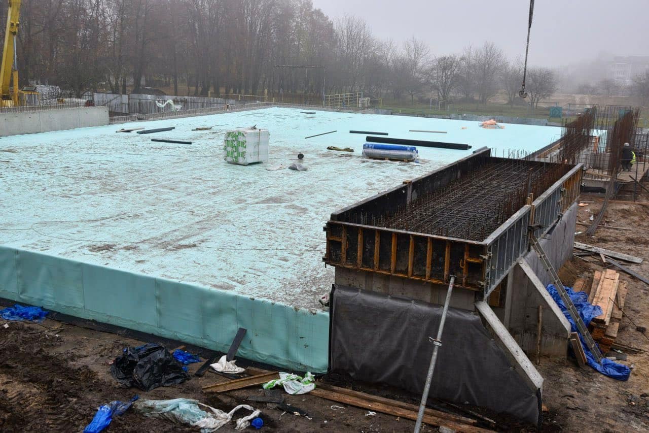 Будівництво укриття гощанського ліцею