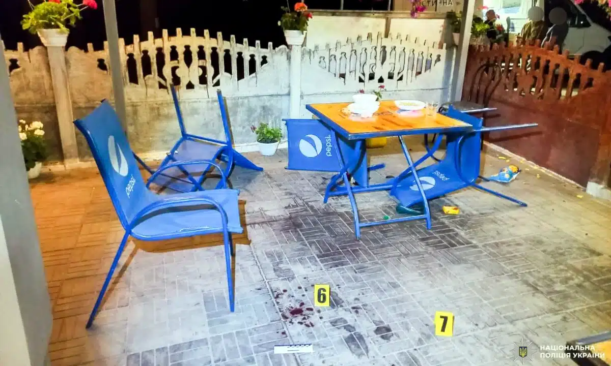 Місце смертельного поранення у Підгайцях.