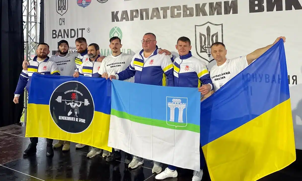 Рівненські ветерани на змаганнях «Карпатський Виклик».