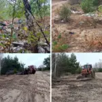 Стихійне сміттєзвалище на Володимиреччині. До і після.