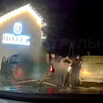 Затримання п'яного водія, який намагався втекти.