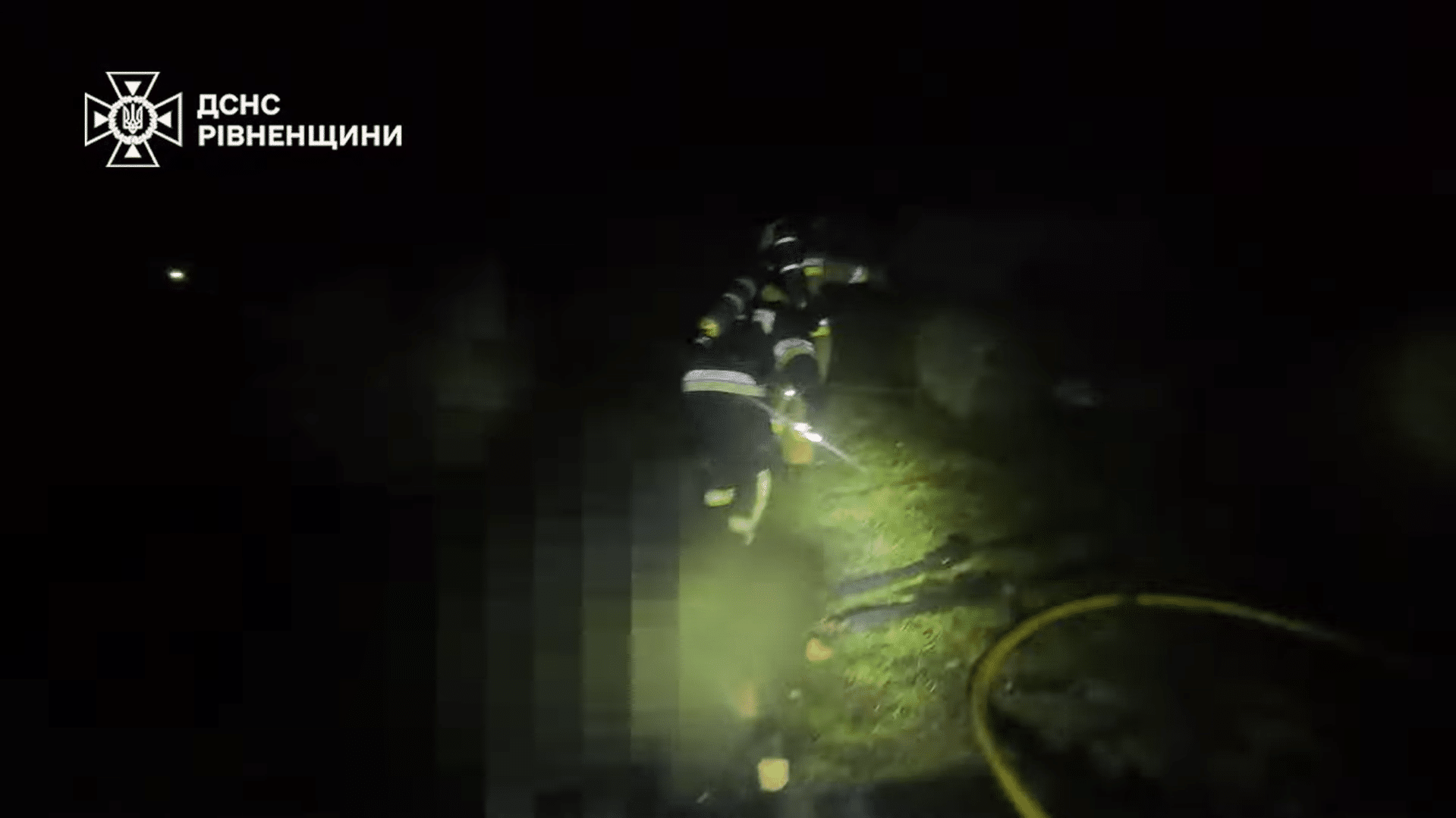 Чоловік загинув під час пожежі в житловому будинку на Рівненщині (ВІДЕО)