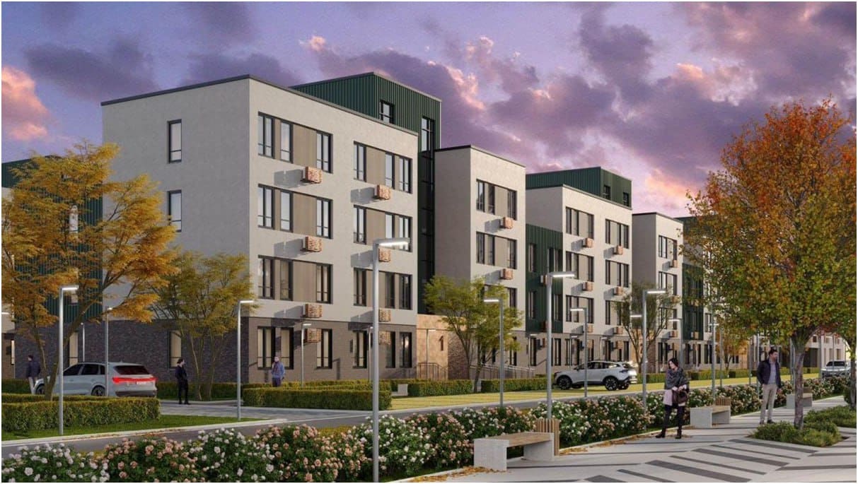 «Метінвест» передав проєкт будівництва житла для переселенців у Гощі Підписання меморандуму про відбудову громад відбулося на виставці Rebuild Ukraine у Варшаві