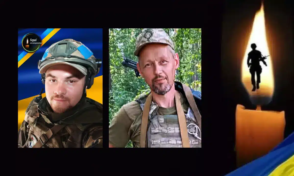 Дві громади Рівненщини прощатимуться зі своїми полеглими захисниками Андрій Нашор і Андрій Корнійчук.