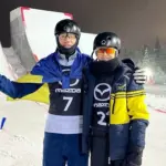 Лижниця зі Здолбунова Єлизавета Боярська здобула срібло Кубка Європи Єлизавета Боярська на змаганнях.