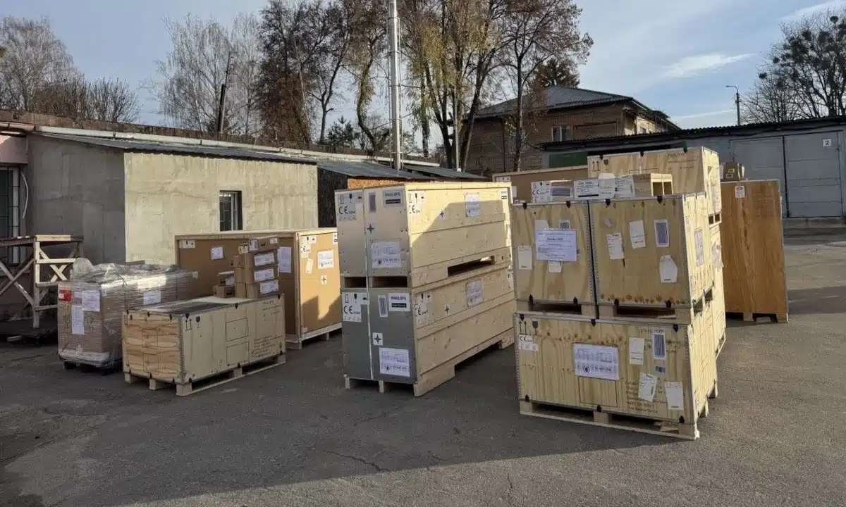 Ангіограф за програмою Interreg NEXT придбала Рівненська обласна лікарня Придбаний ангіограф.