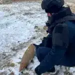 Артснаряд часів Другої світової війни виявили у Гощі Піротехнік і артснаряд.