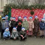 Дітки із ЗДО "Бджілка" на благодійному ярмарку.