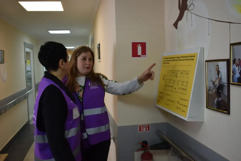 Директорка центру Оксана Кравчук.