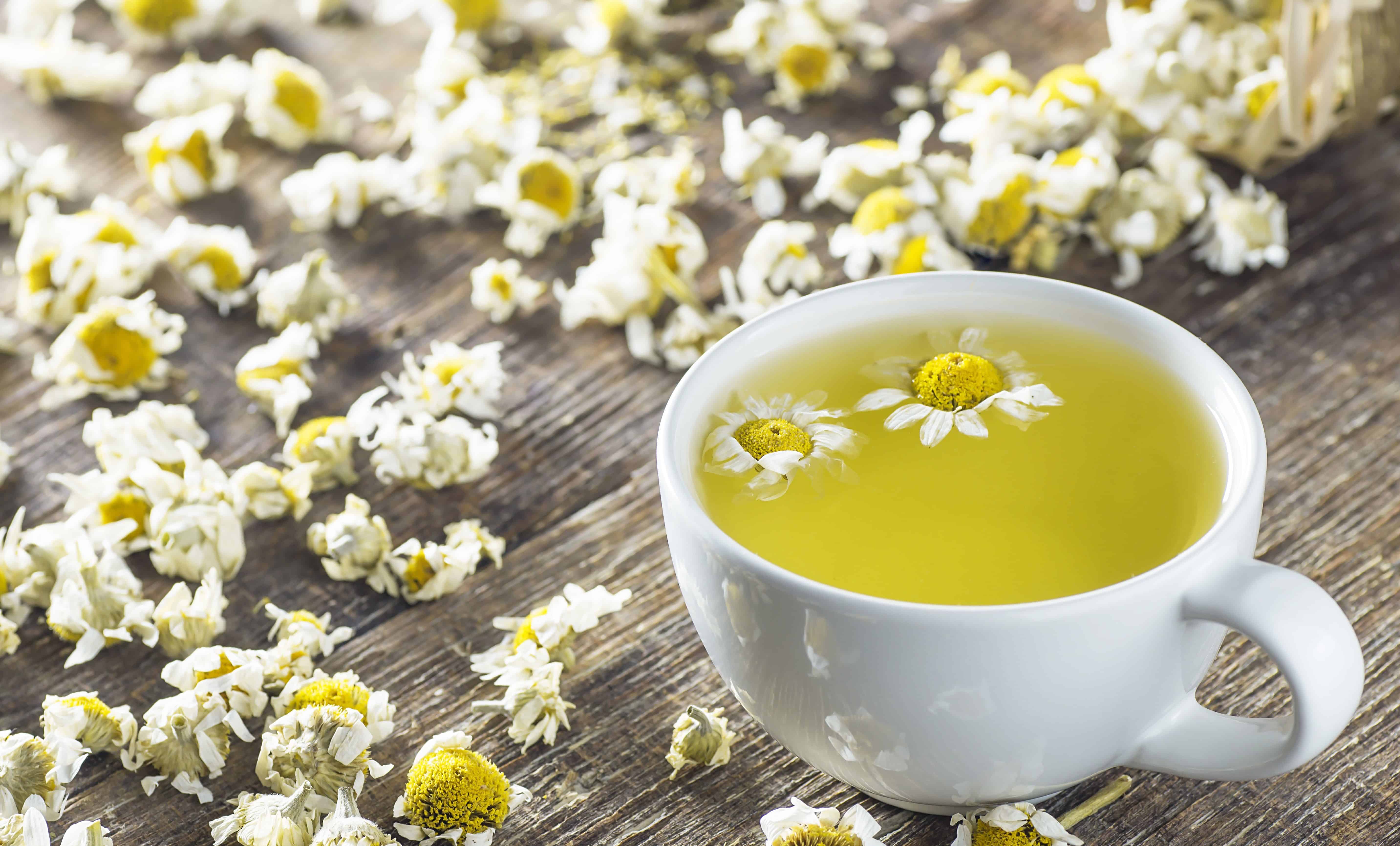 Чай з ромашкою