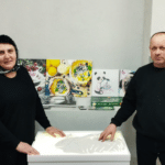 Батьки полеглого Захисника передають юнгіанську пісочницю для Центру ментального здоров’я