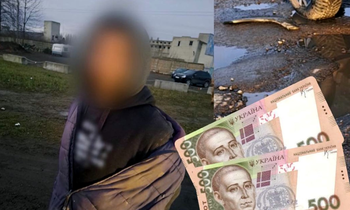 Нетверезий водій і гроші.