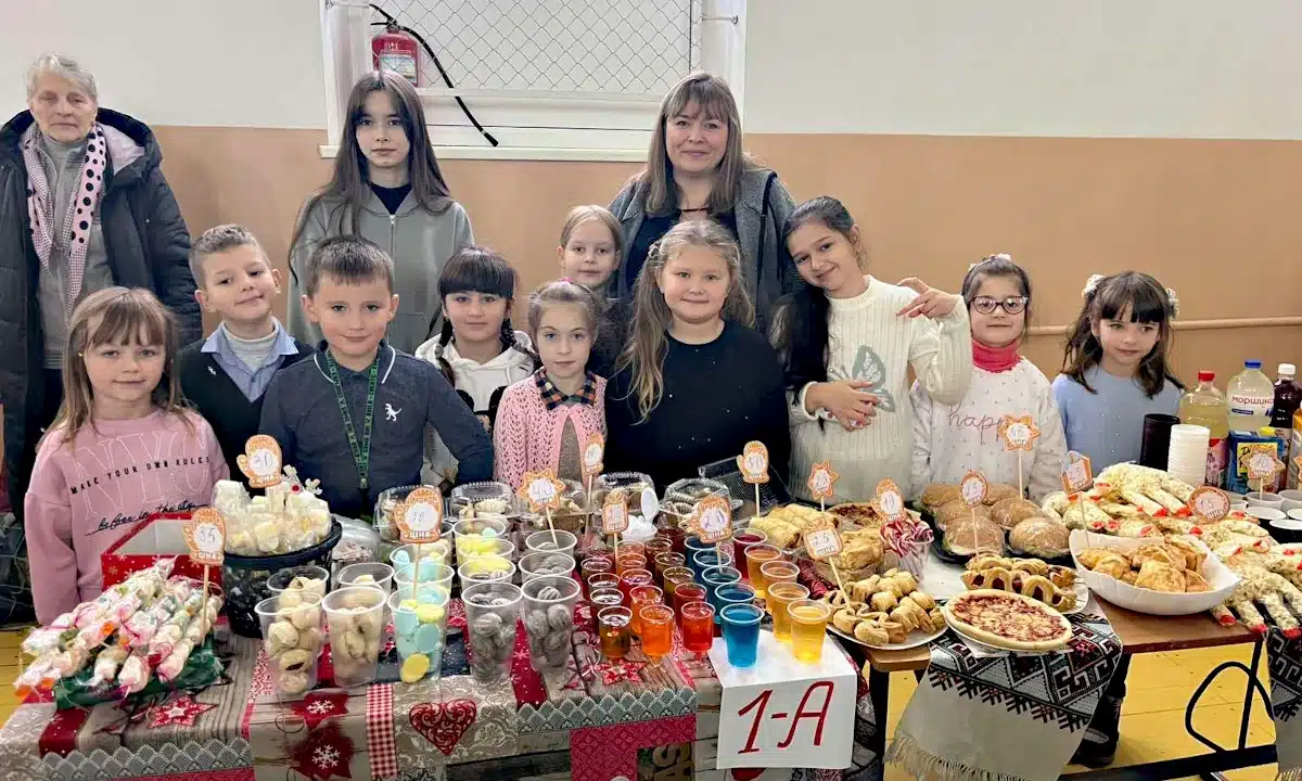 Ярмарок у Дубенському ліцеї №3.