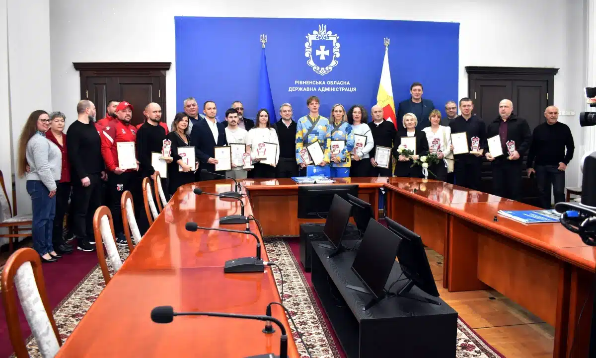 Герої спортивного року. Спільна світлина.