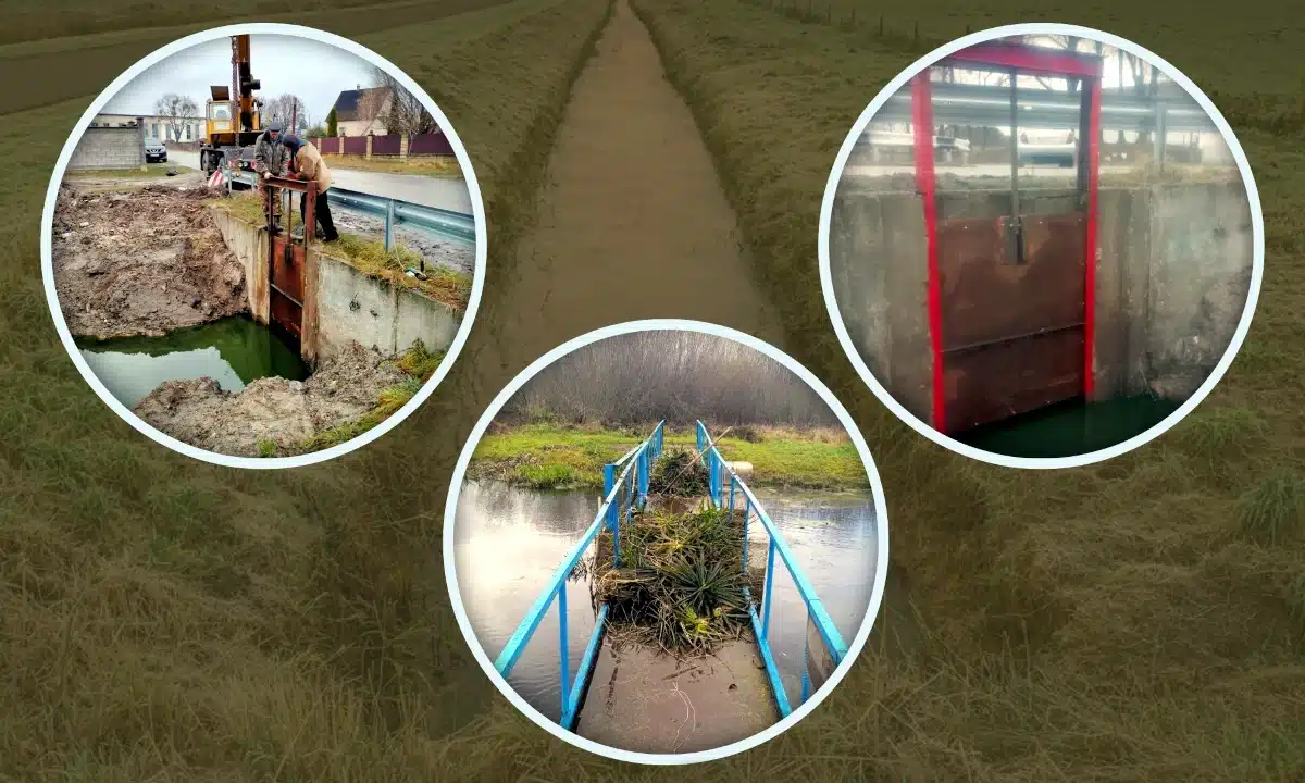 Відновлені гідроспоруди.