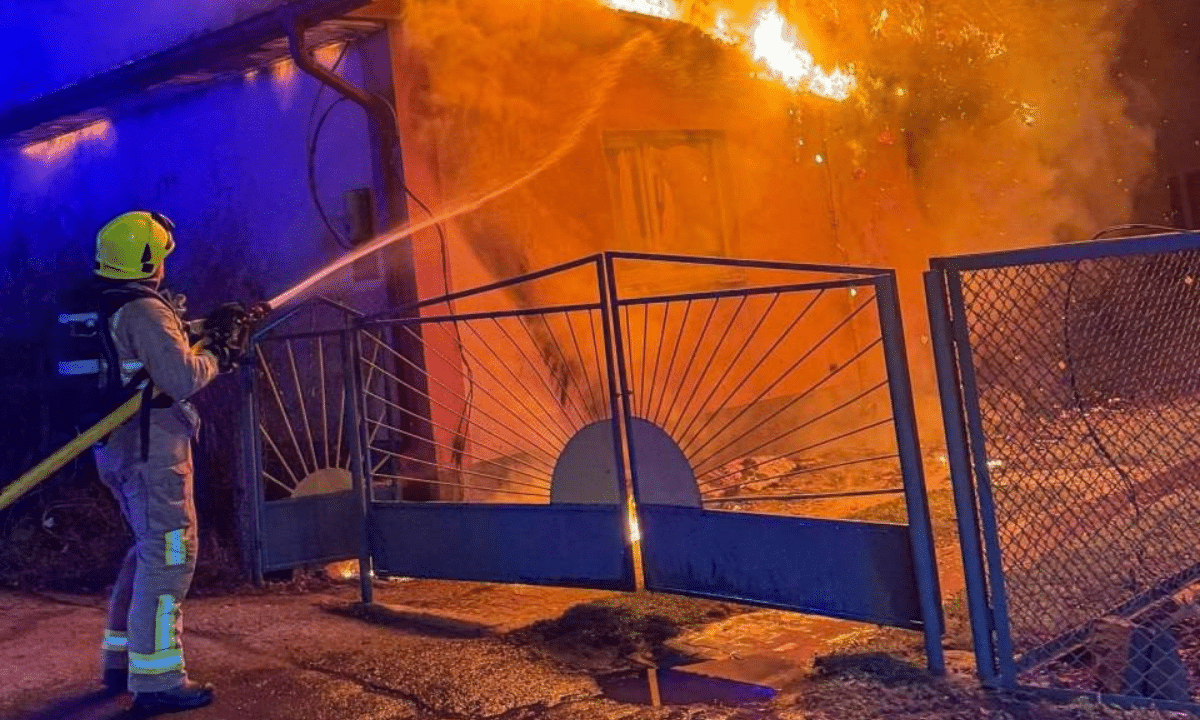 Пожежа у будинку