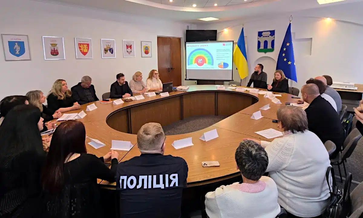 Перше засідання Координаційної ради з громадського здоров'я у Рівному.