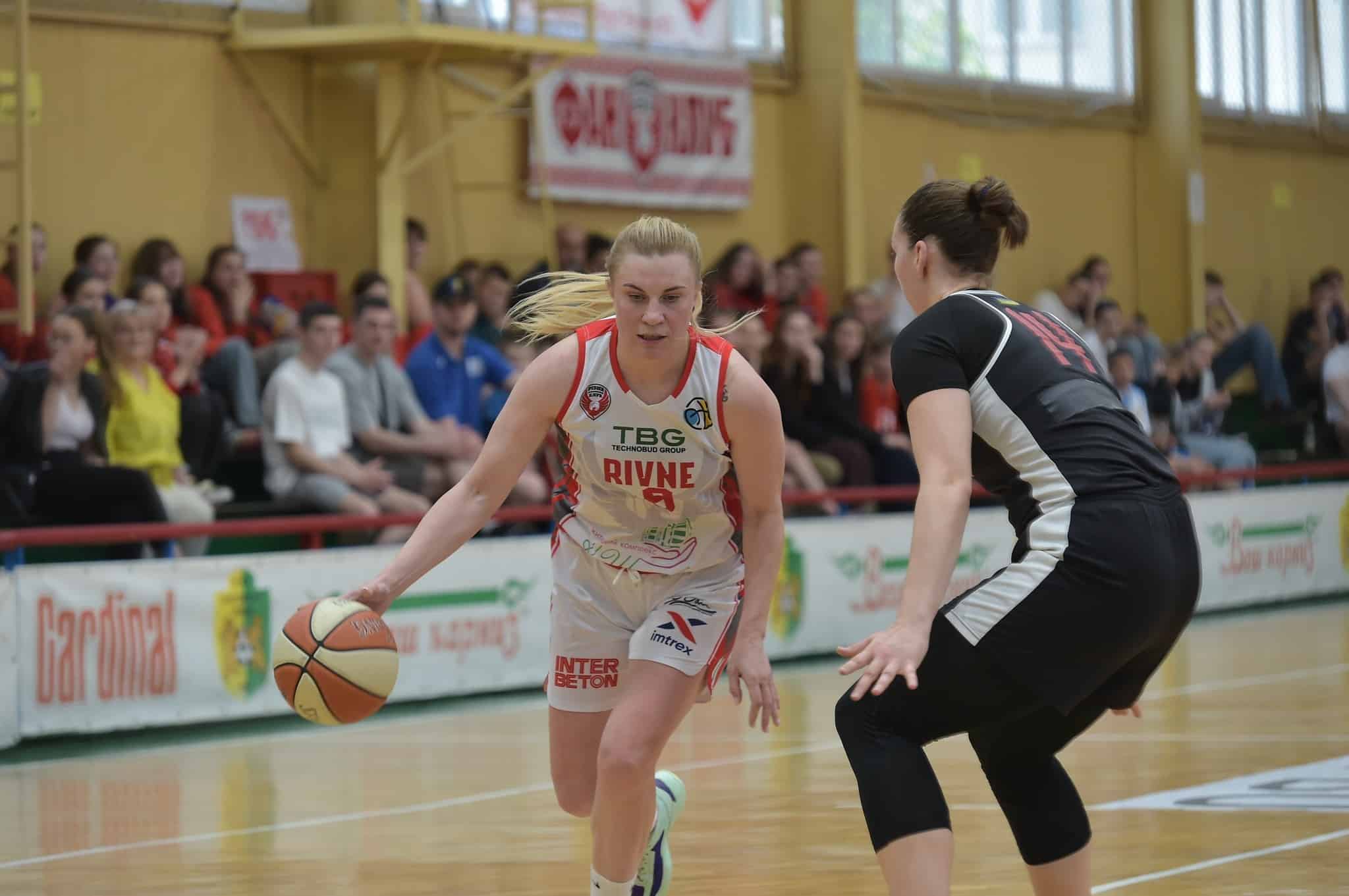 Рівненські баскетболістки виграли всі матчі домашнього туру та очолили вищу лігу
