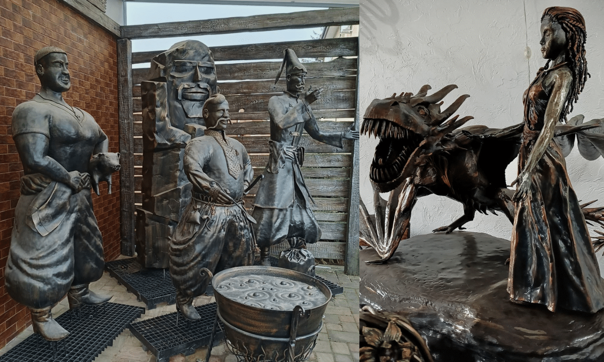 Унікальний ковальський музей у Рівному шукає новий дім – чи підтримає місто Ковальські скульптури з колекції Арт-музею ковальства у Рівному