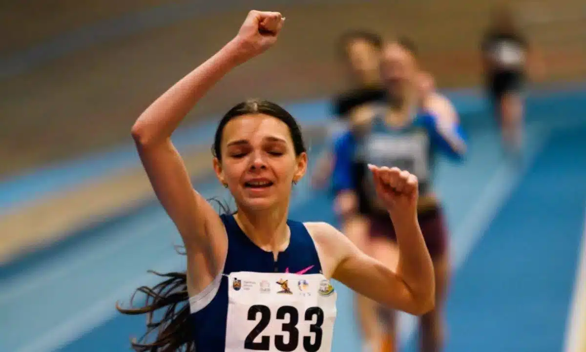 Нагороди на всеукраїнських змаганнях у Львові здобули легкоатлетки з Сарн Ангеліна Назарець.