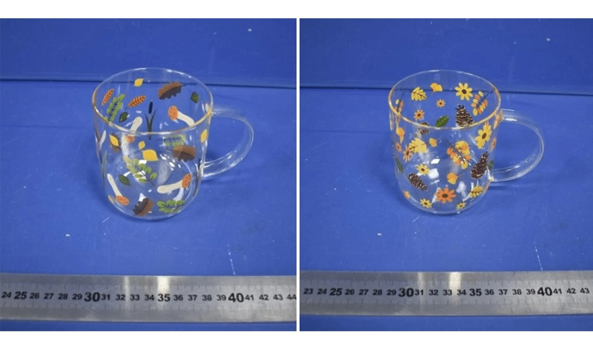 Небезпечні скляні чашки з Китаю виявили через систему RASFF Небезпечні скляні чашки з Китаю з перевищенням норм свинцю та кадмію