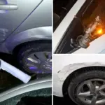 Пошкодження на авто і алкотестер.