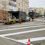 У центральній частині Костополя внесли зміни до схеми дорожнього руху