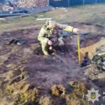 Місце де впав ворожий дрон