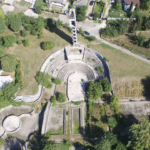 Парк на Грабнику отримає нове життя: Рівне залучає 200 тисяч євро від партнерів Парк на Грабнику Рівне, вигляд зверху