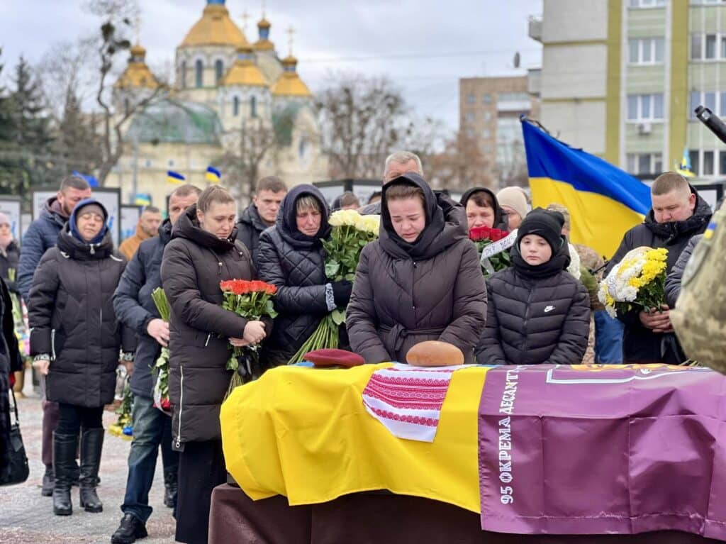 Похорон Олега Терещука.