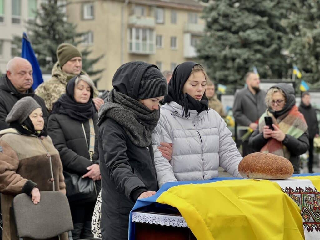 Похорон Олександра Липового.