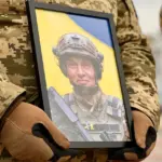 На вічний спочинок у Рівному провели полеглого захисника Олександра Липового Олександр Липовий.