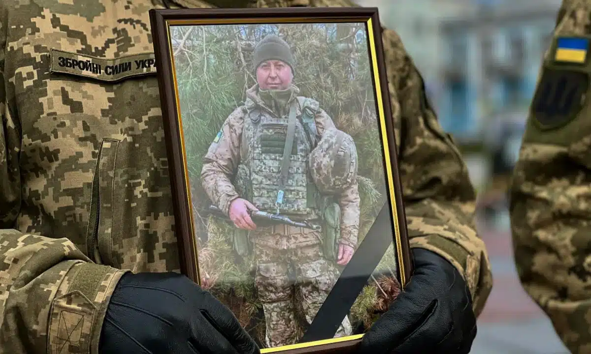 На вічний спочинок у Рівному провели захисника Віталія Галайка Віталій Галайко.