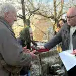 Вручення ордена рідним полеглого захисника.