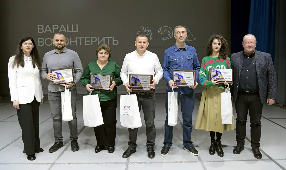 Волонтери РАЕС передали військовим допомогу на понад 10 мільйонів гривень Відзначення волонтерів на РАЕС.