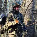 Боєць рівненського підрозділу НГУ проходить навчання за кордоном.